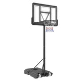 Basketball Hoop, 4-10 ft Adjustable Height Portable Backboard System, 44 inch Basketball Hoop & V952-LQK44CKWDJ00OBGUSV0