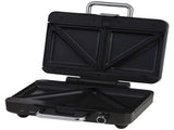Morphy Richards MREMP4TNM Titanium 900W Multipress Jaffle Panini Waffle Pie 4 Plates Non-Stick