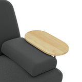 LEVEDE CONVERTIBLE SOFABED WITH USB CHARGE AND SIDE TABLE SOFABED1008-DG