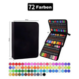 72-Pack Washable Double-Ended Watercolor Pens for Creative Painting, with 144 Tips V1188-MS-325-0290