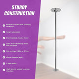 Portable Dance Pole Spinning Fitness Pole for Home Gym Training V63-800087