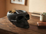Urban Attitude Skull Statue - Matte Black V398-UA-UT260603BLK