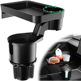 Practical High Performance Compatible Expandable car cup holder, car tray multifunctional cup holder V1189-LC-QP-00246