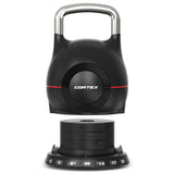 CORTEX 7-in-1 RevoLock Quick Adjust 20kg Kettlebell V420-CSKB-KBRV20-1