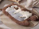 dog bed, bear shaped bed, thickened bed, enlarged bed, all season bed, comfortable V1106-136-49986-DAR-L-10KG