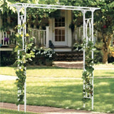 Stereoscopic Metal Garden Arch Arbor Wedding Pergola Trellis V178-66753