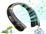 New Neck Hanging Fan Portable Mini USB Fan Personal Cooling Turbine Small Charging Quiet V1232-GBFS004