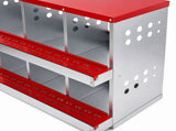 Pawz Chicken Nesting Box 6 Hole 2-Tier Roll Away Egg Collection Galvanized Coop PT1417-RD-AU
