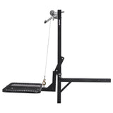 Hitch Deer Hoist with Lifting System Platform, 300 lbs Load Capacity, Game Hoist Winch Lift with V952-PTSLSHL300LBWVV3H001V0