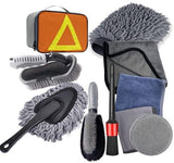 10-piece car wash & polishing set - car wash brushes - car wash tool set - professional accessories V1188-ZXY-131-710