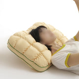 Fluffy Pillow Breathable Cute Pineapple Puff Pillow for Bedroom Sofa - Yellow V1263-JX-8062-1
