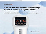 Red Light Spectrometer Device, 3 * 808nm Infrared 16 * 650nm Beads, 4 Modes 12 Levels Timer Home V1107-110-44551