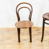 Solid Wood Round Stool Seat Top Replacement Light Brown for Home and Restaurant Use V1192-AZ-W-27101