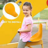 Yellow Plastic Rocker Chair Seat Replacement for Kids Outdoor Playground Equipment and Play Area V1192-AZ-W-22310