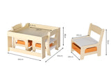 BoPeep Kids Table and Chair Set Storage KD1032