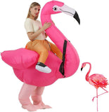 Flamingo Costume for Adults Halloween Inflatable Costume V1188-ONE72-00292-1
