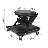 Heavy-Duty 36-Inch Mechanic Creeper - Multi-Functional Repair Board with Adjustable Height for Car V888-ELOSUNG15901