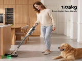Devanti Cordless Vacuum Cleaner with Auto-Empty Dust Station, 18kPa Powerful Suction 1.05kg VAC-CL-V1P-CE