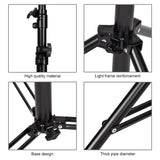 Professional Photography Lighting Stand With Spring Buffer For Studio Flash PRL-6080ACD