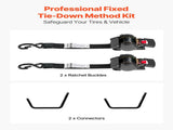 Wheel Chock Tie-Down Kit, Fixed Trailer Tie Down Strap, Car Tie Down Kit with S-Hook, Break Strength V952-CLJGTJ2GDSSXOFYCV001V0