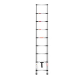 Telescoping Ladder, 2540mm Stainless Steel Lightweight Extension Ladder, Multi-Button Retraction V952-SSTTNLSLK85F88IXYV0