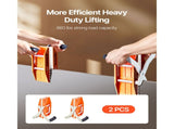 Double Handed Stone Carrying Clamps, 299 kg Load Capacity, 2 Pack Granite Panel Carriers Lifting V952-JSSTSK660LBSAAF82001V0