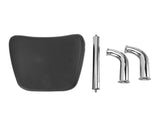 Bath Pillow Water Proof Polyurethane PU Bathtub Headrest Pillow with Stainless Steel Bracket V1294-YM0901-3111250077011
