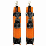 2X Electrode Holder Rod Storage Tube Cowhide Electrode Holder Rod Pouch V1366-AZ2-W-15743