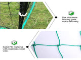 Electric Chicken Netting 60m x 115cm Green Double Prong Poultry Mesh Fence V379-CHICKNET60