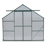 Greenfingers Greenhouse 6.3x2.44x2.1M Aluminium Polycarbonate Green House Garden Shed GH-ALU-B-630X244X210-GN-AB