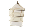 Hanging Drying Net Foldable 4 Layer Portable Multifunction Mesh Drying Rack for Fish Vegetable V1294-YM0901-3117240229813