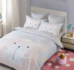 Bear Kids Quilt Cover Set - King Single Size V493-SM-KS-06