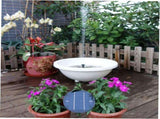 9V 3.5W Solar Panel Solar Powered Fountain Submersible Brushless Water Pump Kit for Bird Bath Pond V1294-YM0901-H18226-4