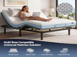 Giselle 22cm Cooling Gel Memory Foam Mattress Queen Medium Firm FOAM-C-MFM-H022-Q
