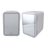 Mini Car Fridge Portable Multifunctional Rapid Cooling 8L Beauty Makeup Skincare Refrigerator with V1294-YM0901-3113240144511