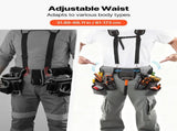 Tool Belt, 22 Pockets Tool Pouch with for Men, Heavy Duty Adjustable Utility Belt Bag V952-GJDDKXCGKSYBIQ911001V0