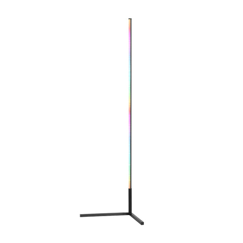 Artiss RGB LED Floor Lamp Remote Control Corner Light Stand Gaming Room 150CM LAMP-FLOOR-RGB-150-BK