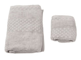 1 Bath Towel 1 Hand Towel Pure Quick Drying Absorbent Cotton Bath Towel Set for Adults 70x140cm V1294-YM0706-3112230049211