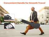Electric Guitar Hard Case, 1050 mm Gourd-Shaped Guitar Hard Case, With Lock Latch Key Handle, PVC V952-HLXJTYHHLXJH98R2TV0