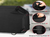 Heavy Duty Waterproof Barbecue Gas Grill Cover, 65-inch BBQ Cover, Special Fade and UV Resistant V1258-DP02-C-137