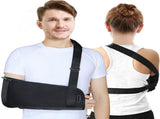 Arm Sling Shoulder immobilizer for Shoulder Injury with Back Belt Men & Women Shoulder Immobilizer V1188-CYX-JXH-482