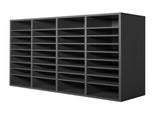 Literature Organizer, 36 Compartments Office Mailbox with Adjustable Shelves, Wooden Mailbox Sorter V952-WJJEKBHB36G93NKYIV0