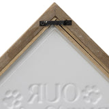 Our Pet Rules Wall Sign 33x66cm V637-11066PET