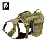 Whinhyepet Military Harness - Army Green, M ZAP-YH1805-4