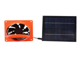 Solar Powered Exhaust Fan Monocrystalline Silicon 20w 5V Solar Panel Vent Fan Kit with Round Baffle V1294-YM0901-3111240216111