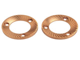 2PCS Coffee Grinder Flat Burr 64mm Titanium Plated Multi Purpose Flat Burr for DF64 DF64P DF64E V1294-YM0901-3113240179911