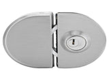 1012mm Thickness Glass Door Lock Stainless Steel Push Sliding Gate Lock with 3 Keys for Home V1294-YM0901-3114210086411