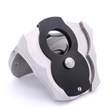 Premium Cigar Cutter - Ergonomic Stainless Steel Spring-Loaded Blade, Ideal for up to Ring Gauge V1366-AZ2-W-09957