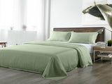 Royal Comfort Blended Bamboo Sheet Set Sage Green - Queen ABM-10002284