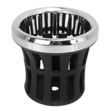Drink Cup Holder Drink Bottle Holder, Aluminum Rubber Handlebar Cup Holder with Mounting Parts for V1366-AZ2-W-19136